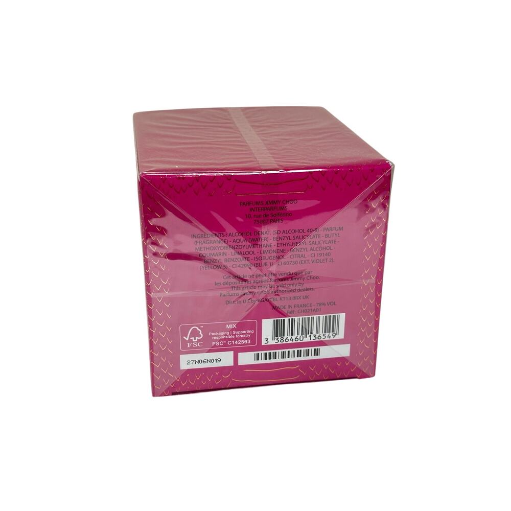 Jimmy Choo Rose Passion Eau de Parfum 100ml/3.4oz - Picture 3 of 3